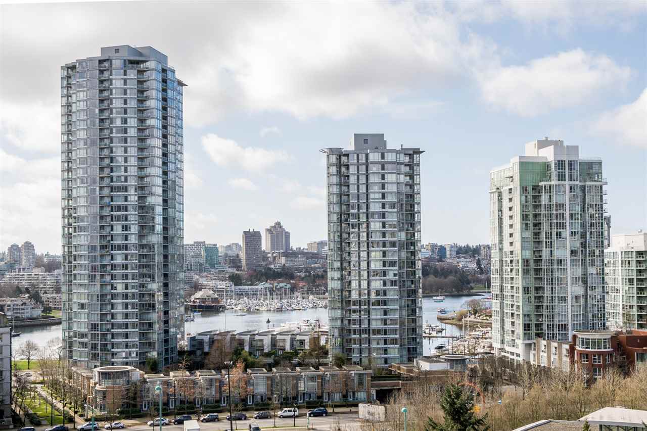 The same outlook wider, the creek, the marina and the neighbourhood beyond.